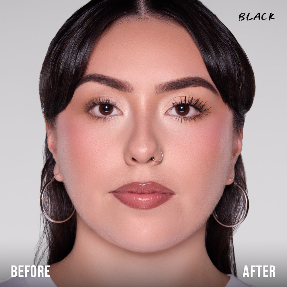 Black Mascara on Ximena