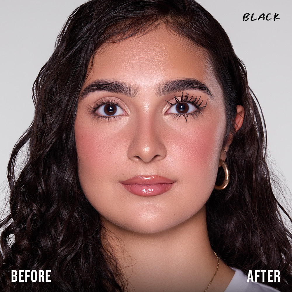 Black Mascara on Yasi