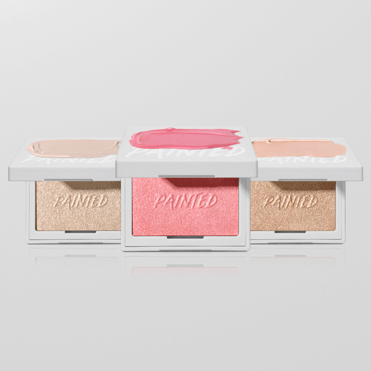 Build Your Own Highlighter Trio — three Painted highlighter compacts