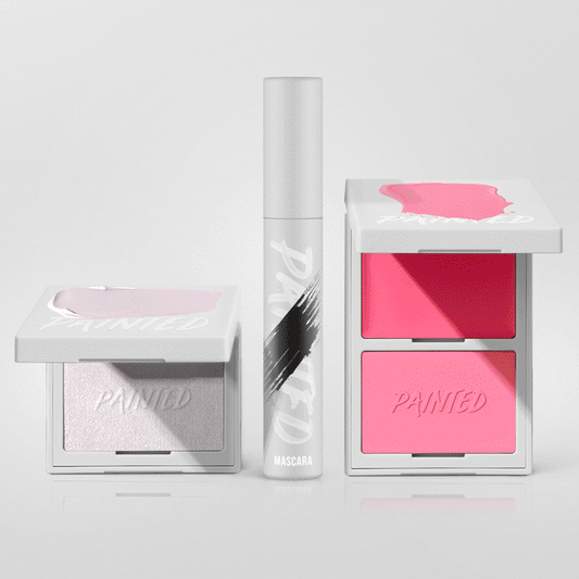 Mascara + Blush + Highlighter