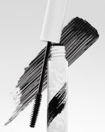 Painted Black Mascara tube and wand with black formula