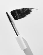 Painted Black Mascara wand and formula texture