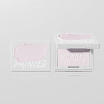 Painted Pink Comet highlighter — closed and open compacts side by side