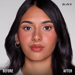 Black Mascara on Aanya