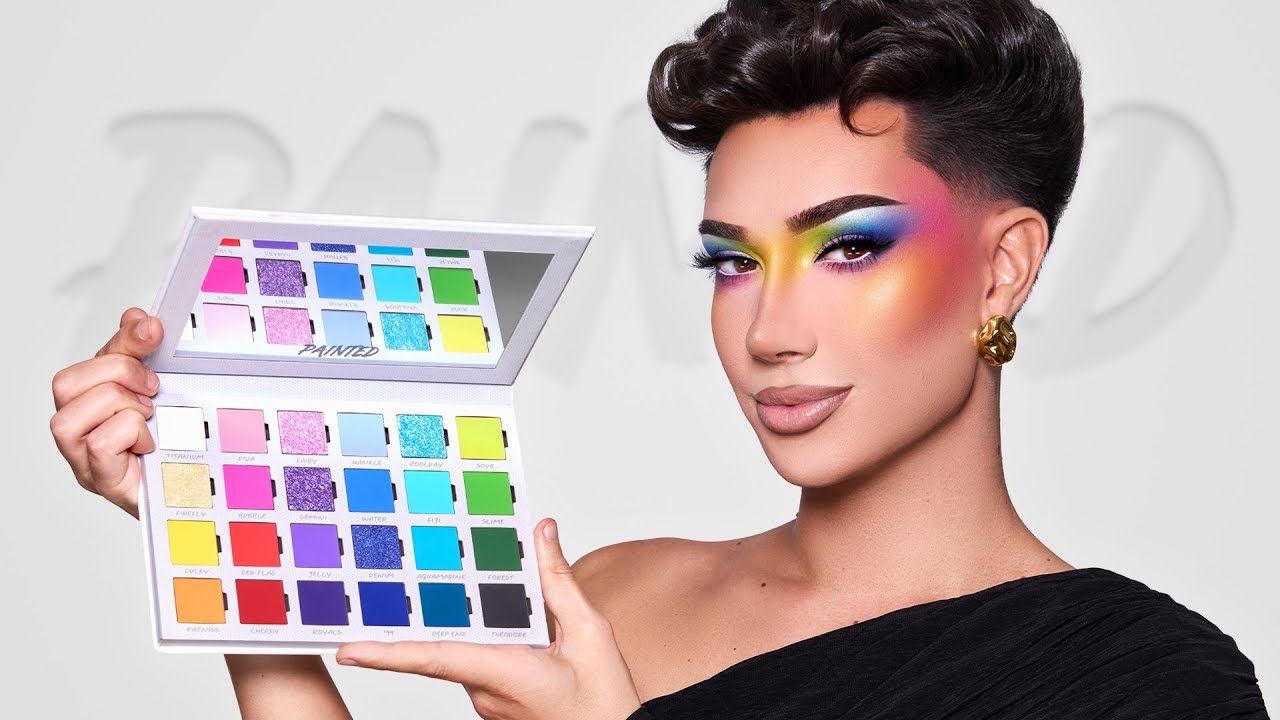James Charles PAINTEDアイシャドウパレット&ブラシセット James Charles PAINTEDアイシャドウパレット&ブラシセット アイシャドウ