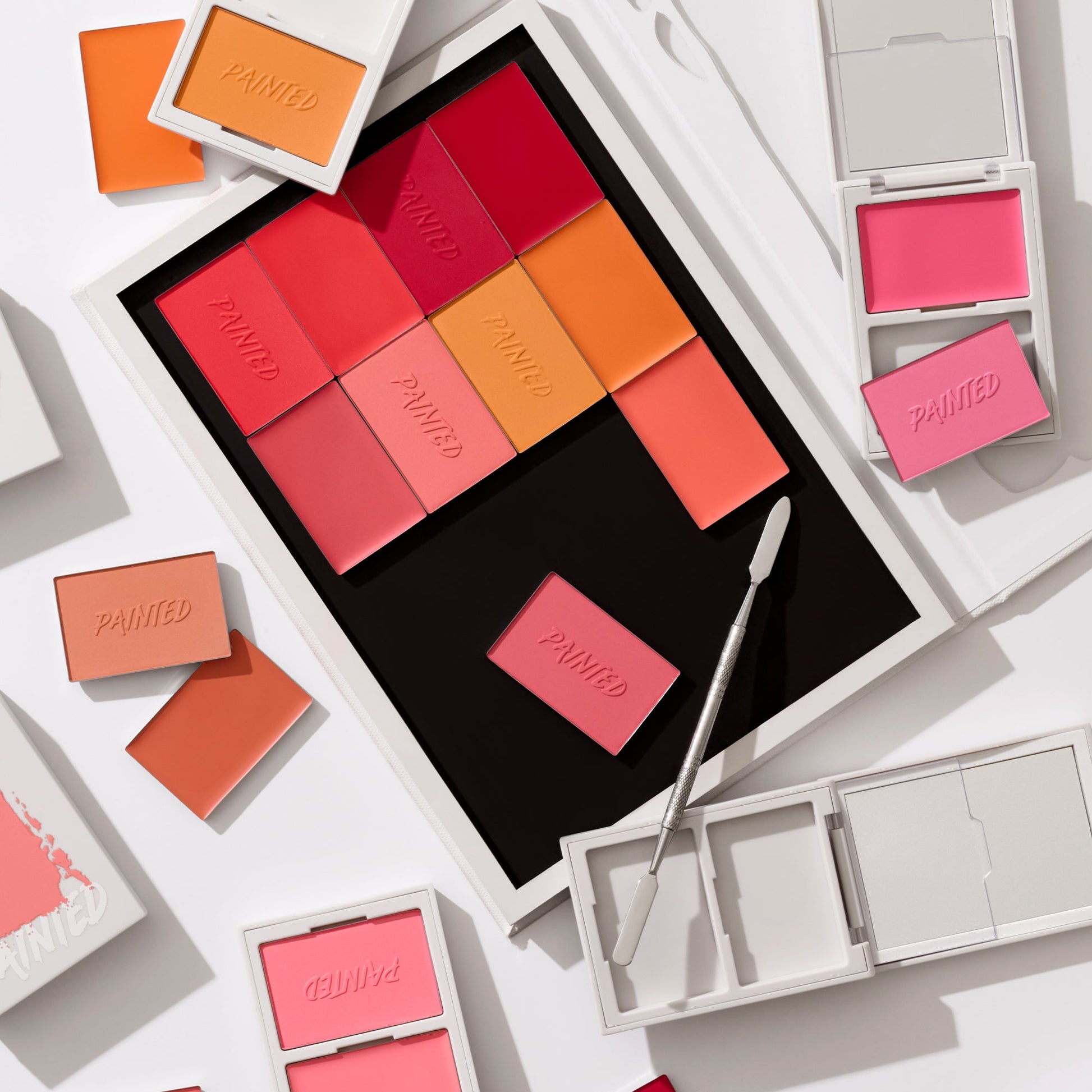 Painted Blank Canvas magnetic palette