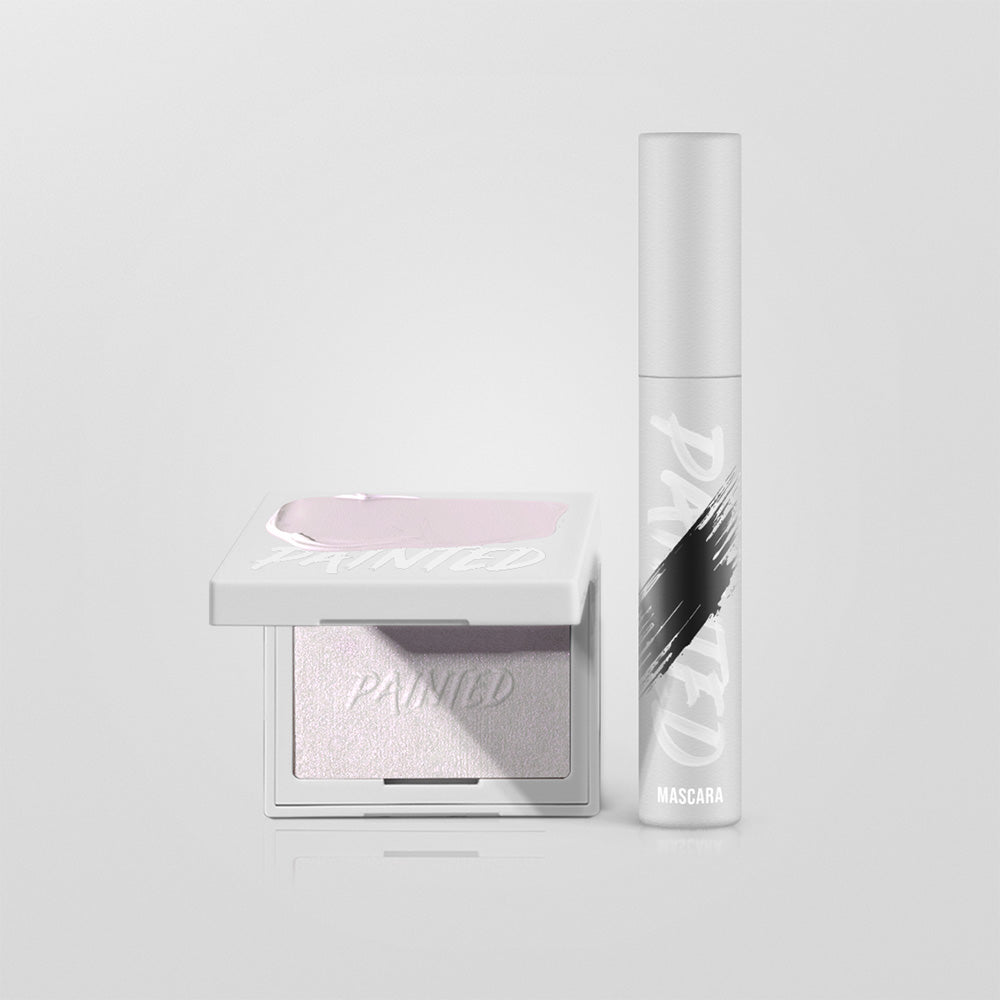 Mascara + Highlighter — Black / Pink Comet